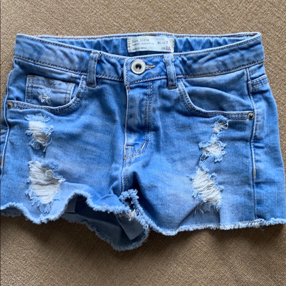 Zara kid’s  denim shorts